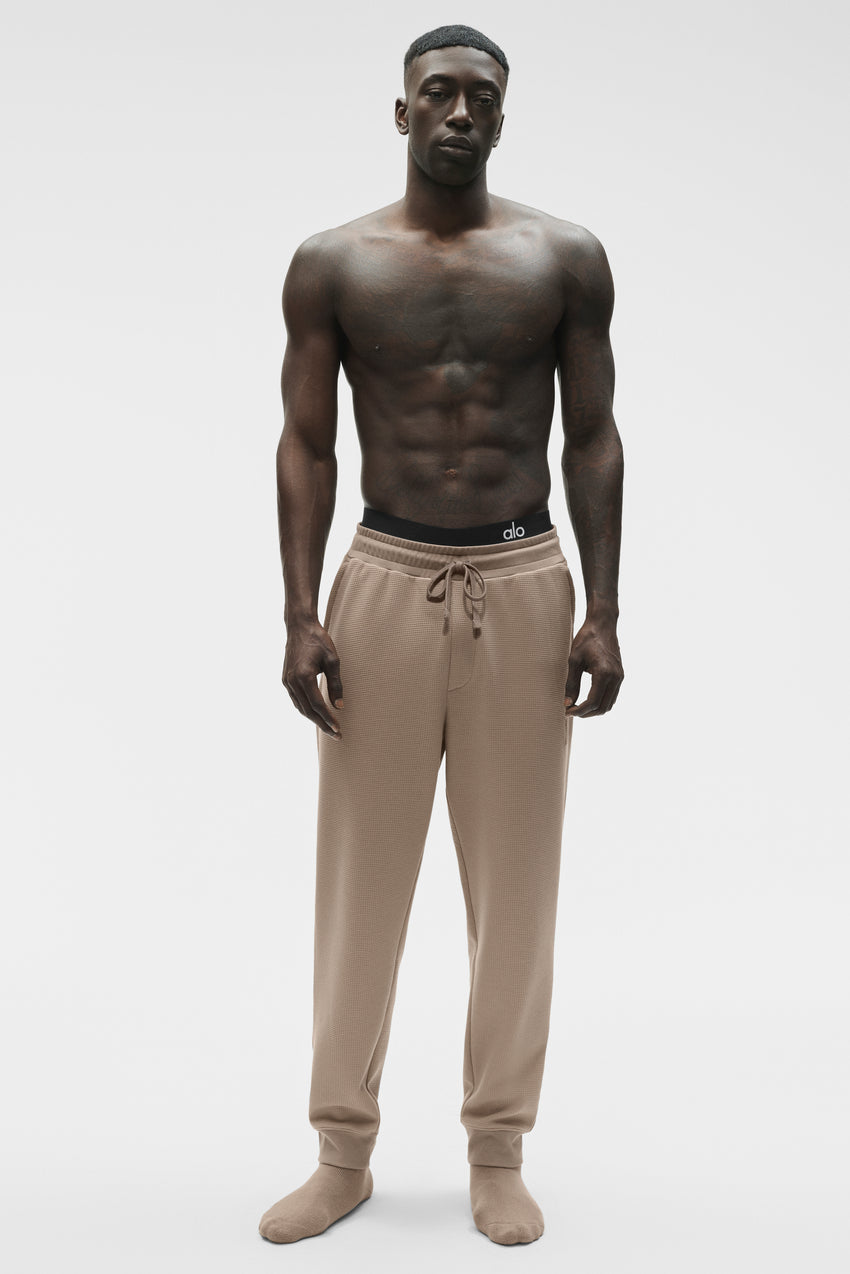Waffle Lounge Jogger - Gravel