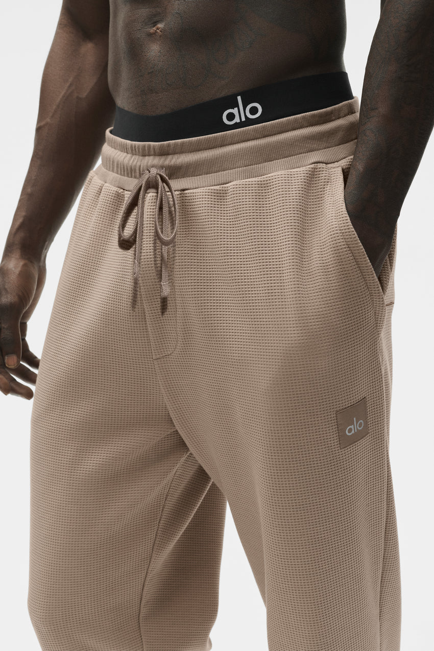 Waffle Lounge Jogger - Gravel