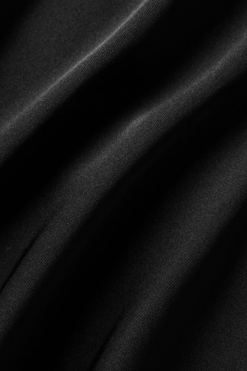 Silk Blend Radiance Short - Black